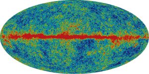 Карта излучения Вселенной